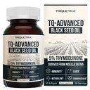 Black Seed Oil Softgels - TQ-Advanced® - Alta potência - 500 mg por cápsula - 15:1 Concentrado de Nigella Sativa Extract, Forma crua, Fórmula Vegan, Garrafa de vidro (60 Softgels)