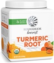 Sunwarrior Organic Turmeric Root Powder (Pure Raw Superfood Powder for Baking Smoothies and Curry)