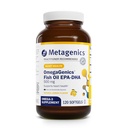Metagenics OmegaGenics EPA-DHA 500 - Suplemento de óleo de peixe de alta potência para a saúde cardiovascular* - Sustentável Fonte & Pureza Testado - Não-GMO & Gluten-Free - 120 Softgels