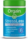 Orgain StressLess, Vegan Stress Relief Supplement - Mistura de Magnésio, Limão Balm, GABA, 5 HTP, Rhodiola Rosea, Ashwagandha e Camomila, Glúten Livre, Doutor Formulado - 90 Contagem, Alimentação 30 dias