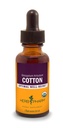 Herb Pharm certificado algodão orgânico raiz extrato líquido, 1 Fl Oz