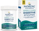 Naturals Nórdico Enzimas Digestivas Flora Nórdica - 45 Cápsulas - Função Digestiva, Otimiza a disponibilidade de nutrientes - Não-GMO - 45 Servimentos