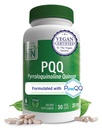 Saúde Thru Nutrition PQQ 20mg 30 Servings Pyrroloquinoline Quinone as PureQQ □ Promove a biogênese mitocondrial □ Vegan certificado □ Não-GMO Gluten Soy Cápsulas grátis □ Label limpo PQQ Suplemento