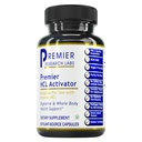 Premier Research Labs Premier HCL Activator - Pepsin Digestive Enzimas Suplemento para função digestiva ideal para homens e mulheres, baixo ácido estomacal, absorção nutriente - 90 Cápsulas vegetarianas