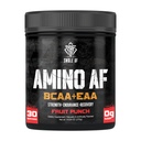 Swole AF .Amino AF BCAA + EAA . Os aminoácidos essenciais para o ganho muscular Endurance & Recuperação . Suplemento dietético para o metabolismo mais rápido do humor melhorado .
