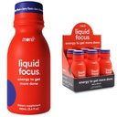 More Labs Liquid Focus, Nootropic Smart Drink with Powerful Antioxidants & Adaptogenic Herbs for Energy and Concentration, 150mg Cafeína (Pack of 6)