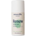 Gel de prata coloidal de Ameo Life para cuidados com a pele com Aloe Vera - 30ppm Gel de cuidado de ferida fornece cuidados de feridas para cortes, raspas e queimaduras - Fórmula suave para pele saudável (3,38 oz)