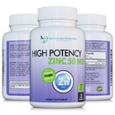 Zinc 50mg - Zinc Picolinate Imune Health Support Suplemento 120 Cápsulas Veggie para Adultos e Crianças Vitamina, Bem-Absorvida Alta Potência Puro Zinc Suplementos - 50mg Por Servindo