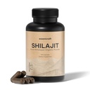 Extrato Orgânico de Resina de Himalaia Shilajit - 1000mg Max Potencia, laboratório testado Shilajit puro para homens e mulheres, 85+ Trace Minerals Ácido Fulvico, Suporte Imune, Energia, Cognição, 2 Mês de Fornecimento, 120 Cápsulas