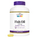 21th Century Fish Oil 1200 mg Softgels, 140 contagem