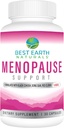 Melhor Terrestre Naturals Suporte de Menopausa para flashes quentes, balanços de humor, suores noturnos, níveis saudáveis de hormônio e muito mais. Feito com Cohosh Preto, Chasteberry e Mais