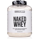 Pó de proteína de soro de soro de baunilha naked - todo o pó de proteína de soro de leite de grama natural, sabor de baunilha, açúcar de coco orgânico, 5Lb Bulk, livre de OGM, sem soja, sem glúten - 61 Servings