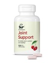 Sur Joint Support FruiteX-B Tart Cherry Cápsulas - Vegan Fast-Acting Alívio para melhor comum Conforto e Mobilidade - Cereja inteira Tart e Fructoborato de cálcio, Recuperação muscular (120 Cápsulas)