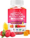 Gummies pré-natais para mulheres com DHA, folato, vitamina B C D