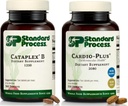 Pacote de suporte de processo padrão coração e metabolismo - Cataplex B & Cardio-Plus Dietary Supplement Set - Heart Circulation & Energy Production Aid Supplements - Suporte cardiovascular com vitamina B