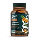 Gaia Herbs Turmeric Supreme Desconfort P.M. - Ajuda a fornecer conforto noturno para apoiar o sono mais descansado - com curcumina tumérica, Kava, Valerian, Feverfew - 60 líquido Phyto-Capsules (fornecimento de 30 dias)