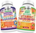 SAÚDE FRESCA Multivitamínico Imune e Vitamina C Natural - Bundle