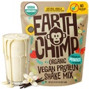 TerraChimp Organic Vegan Protein Powder - com Probióticos - Não OGM, Leite Livre, Não Whey, Planta Based Protein Powder for Women and Men, Gluten Free - 52 Servings 64 Oz (Vanilla) No Scoop