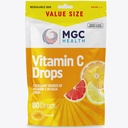 Tosse Drpos - Citrinos variados + Sabor Vitamina C - 80 Contagem (Pacote de 1)