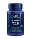 Life Extension Adrenal Energy Formula, Ajuda a inibir os efeitos do estresse, santo Basil, cordyceps, bacopa e ashwagandha, Gluten Free, Non-GMO, Vegetarian, 120 Cápsulas