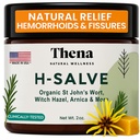 Tratamento de hemorróidas intensa 100% creme de hemorróidas naturais & Fissure Ointment controle de lavanda orgânica Arnica Bruxa Hazel cura rápida força máxima, melhor com Thena Sitz banho de molho para mulheres homens