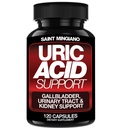 Flush ácido úrico para suporte Got -120 Cápsulas - Suporta Rim Cleanse Detox e reparação, vesícula biliar e problemas de trato urinário - Essencial para detox e suporte conjunto - Extrato de cranberry