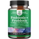 Prebióticos e Probióticos Gut Health Supplement - Super Potente Digestivo Saúde Acidophilus Probiótico Cápsulas com homens e mulheres Probióticos e Prebióticos para Colon Digestive Support e Imunidade
