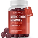 Gummies de óxido nítrico para homens e mulheres com L-arginina e raiz de beterraba - NO Gummies para resistência e recuperação - 90 Contagem - Verde maçã e canela sabor - Vegan, Não-GMO, 1 mês de fornecimento
