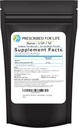 Prescrito para a vida Borax Pó, Pure USP NF Grau Tudo Borato de Sódio Natural Pó, Fortalecedor de Lavandaria Doméstico, Slime Activator & Pó de limpeza multiuso (12 onças / 340g)