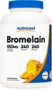 Nutricost Bromelain Cápsulas (240 Cápsulas) - 550 MG Por Serviço, Vegan, Não-GMO, GMP Compliant