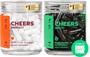 Cheers Combo diário Proteger + Multi Suplementos diários para os bebedores para apoiar a saúde do fígado e replenir vitaminas perdidas 30 doses Cada .
