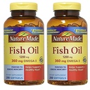 Óleo de peixe feito natureza 1200mg Com Omega-3, 400 Softgels