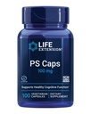 Caps de extensão de vida PS, fosfatidilserina, para desempenho cognitivo, sem glúten, sem OGM, vegetariana, 100 Cápsulas
