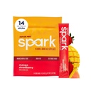 Advocare Spark - Energy Drink Mix - Suplemento de Vitamina e Aminoácido - Suporta Energia e Foco* - Suporte Imune Portátil* - Sem Açúcar - Morango de manga, 14 Pacotes de Vara (3,5 onças)