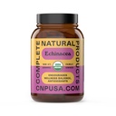 Produtos naturais completos Organic Echinacea Cápsulas 600mg, 100ct - Baseada em plantas, Imune System & Sazonal Health Support - Puro Herb, Não-GMO, Vegan Cápsulas