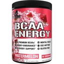 EVL BCAAs Aminoácidos Pó - BCAA Energia Pré-treino Pó para Recuperação Músculo Crescimento Lean e Endurance - Reidratação Pós-treino Recuperação Bebida com Cafeína Natural - Melancia