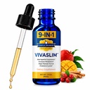 Simple Promessa VivaSlim - Suplemento Líquido com Maca Root, Rhodiola Rosea & Mango Africano - Suporta Metabolismo, Controle de Apetite e Gestão de Peso - 2 fl oz