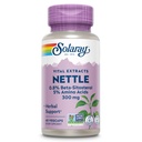 SOLARAY Nettle Root Extract 300 mg com Nettle Root 150 mg, Urinary saudável e suporte de próstata para homens com aminoácidos e beta-Sitosterol, Vegan, 60 dias de garantia, 60 Servings, 60 VegCaps