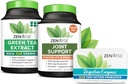 Zenwise Health Green Tea Extract, Suporte Conjunto, Enzimas de tamanho de viagem grátis