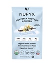 NUFYX® • Heavenly Protein® Powder • Melhor 100% Orgânica do mundo Ervilhas crescidas americana • Vegan • Gluten Free • Baixo Carbo (Creamy Vanilla, Packet)