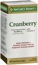Suplemento dietético de Cranberry da natureza 60 geles macios (Pacote de 4)