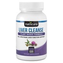 Fígado Cleanse Fórmula Baseada em Planta - Vegan Full-Spectrum Supplement with Milk Thistle, Vitamina C e Zinco para função hepática e suporte imunológico - 120 Cápsulas - Sem preenchimentos ou OGM
