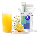 Sono Aid Powder - Bebida calmante para sono profundo com açafrão lipossomal, magnésio e PharmaGABA Suplemento natural livre de melatonina para reduzir o estresse e melhorar a qualidade do sono Camomila limonada 7 Sticks
