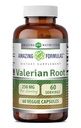 Fórmulas surpreendentes Raiz de Valeriano 4:1 Extrair Suplemento de 250 Mg, 1000 Mg Equivalente, 60 Cápsulas Vegetais, Não-GMO, Glúten, Grátis