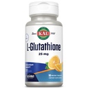 KAL L-Glutationa, Suplemento de Glutationa Reduzida, Antioxidante de Alta Absorção, Aroma de laranja Instant Dissolve ActivMelt, Vegetarian, Lab Verified, 90 Servings, 90 Micro Tablets