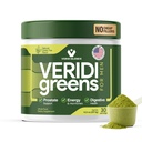 Veridi Greens para homens 40+ □ Verdes Superalimentares Diárias Pó para Saúde da Próstata, Hormônio e Suporte Energético