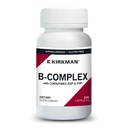 Kirkman B-Complexo com CoEnzimas R5P & P5P - Hipoalergénico - 200 Cápsulas Vegetarianas