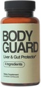 Bodyguard Liver Detox & Gut Health, Setria® Liposmal Glutationa 250mg, Master Antioxidant, Fórmula pós-celebração, Red Flush Support, Vegan, Gluten Free, Made in USA, 4 Ingredientes, 60 Cápsulas