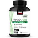 FORCE FACTOR ProbioSlim Probióticos de Força Extra para Mulheres e Homens com 30 bilhões de UFC de Probióticos para Saúde Digestiva, Bloating Relief, e Gut Health, com Prebiótico Fibra, 120 Cápsulas