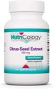 Nutrilogia Citrus Seed Extract Supplement - Toranja Seed Extract 500mg, Suporta Função Metabólica, Contaminante Grátis, Cápsulas Vegetarianas - 120 Contagem